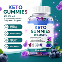 Gummies Keto Marque Privée à Succès – Complément Alimentaire 60 Unités – Format Gommes Tendres OEM pour le Bien-être Quotidien