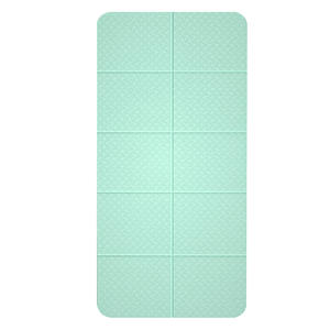 Esterilla de Yoga TPE de 8mm de grosor, plegable, antideslizante, rectangular, para niños, uso doméstico, color sólido, ligera y portátil - Product Image 1