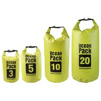 Sac à dos étanche en PVC pour la navigation marine, l'escalade, la randonnée, avec bandoulière réglable, durable, pour la plage, les sports nautiques, la dérive, logo personnalisé