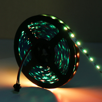 Contrôle interne et externe Bande lumineuse adressable intégrée 12v MT26803 Bande LED RVB programmable à 60 pixels