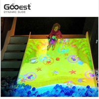 Projecteur interactif dynamique Gooest tout-en-un pour parcs d'attractions intérieurs, aéroports et jardins, installation facile