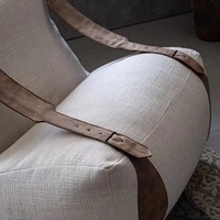 Fauteuils paresseux individuels nordiques modernes pour salon et chambre à coucher – Chaises d'appoint confortables pour le loisir