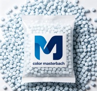 Masterbatch de couleur antibactérien de qualité médicale PP, masterbatch de couleur antimicrobien pour produits médicaux