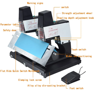 Grapadora <span class=keywords><strong>de</strong></span> <span class=keywords><strong>escritorio</strong></span> eléctrica <span class=keywords><strong>de</strong></span> doble cabezal y grapadora <span class=keywords><strong>de</strong></span> papel resistente <span class=keywords><strong>de</strong></span> modo plano, grapadora <span class=keywords><strong>de</strong></span> <span class=keywords><strong>escritorio</strong></span> <span class=keywords><strong>de</strong></span> doble cabeza - Product Image 6