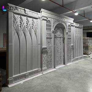 LEDA Classic Archway Acrílico Telón de fondo Decoración de arco estampado intrincado Perfecto para eventos de boda - Product Image 6