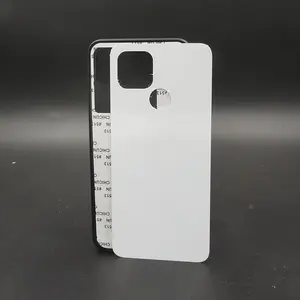 高品质2D TPU + 电脑升华软硅胶空白手机外壳，适用于Oppo A15/A15S，带铝板