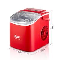 Machine à glaçons électrique de comptoir RAF pour les fêtes de bureau à domicile-Bullet Ice avec pelle et panier Nouveau design