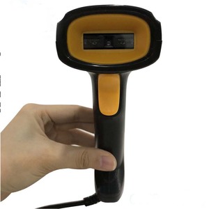 เครื่องสแกนบาร์โค้ด QR แบบมีสาย USB เลเซอร์สแกนบาร์โค้ดมือจับแบบไร้สาย2D 1D - Product Image 5