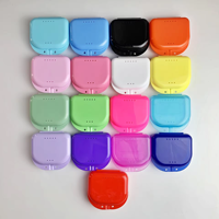Boîte de rangement compacte la plus vendue pour appareils dentaires, avec fermeture sécurisée à clip, support pour aligneurs, pour usage quotidien, étui hygiénique pour protège-dents