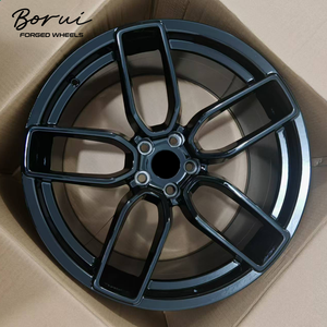 Ruedas de aleación de aluminio forjado negro mate formado por flujo de 20 pulgadas para Dodge Hellcat Challenger Charger SRT Widebody PCD 100mm nuevo - Product Image 2