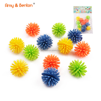 Faveurs de fête sur le thème du printemps, mini balles à picots douces, balles sensorielles en forme de porc-épic pour enfants et adultes, amusantes pour soulager l'anxiété