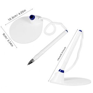 Stylos à bille personnalisés pour cadeaux promotionnels publicitaires, pour entreprises, bureaux, hôtels, réceptions, banques, comptoirs, avec base - Product Image 2