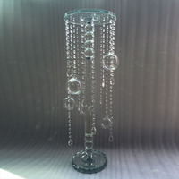 Support à fleurs en cristal de 76 cm de hauteur, lustre, centre de table de mariage MH-Z0190