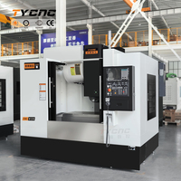 Centre d'usinage vertical CNC automatique VMC850 de précision avec commande GSK et broche BT40 pour le traitement industriel