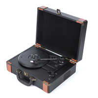 Vinyle rétro Programmable Double platine CD enregistrement cassette lecteur radio portable