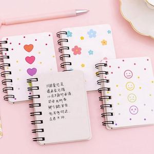 Wholesale School A7 Pocket Size <b>Blank</b> Paper Kids Diary Spiral Cute Small Notebook - Product Image 4