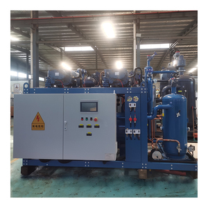 Unité de réfrigération pour chambre froide, compresseur de <span class=keywords><strong>climatiseur</strong></span> à vis, modèle de refroidisseur d'eau, système de refroidissement industriel pour pièce, congélateur <span class=keywords><strong>mobile</strong></span> - Product Image 4