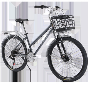 Vélo pliant Phillips de 26 pouces, cadre en aluminium, fourche rigide, pour adultes, femmes, étudiants - Product Image 5