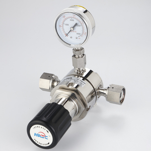 HJ03 kaynaklı arayüz paslanmaz çelik tek kademeli basınç regülasyonu yapısı dijital gaz regülatörü - Product Image 4