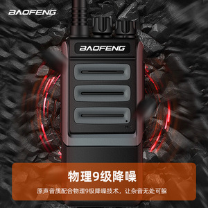 Talkie-walkie Baofeng BF-1901 10W, portée 8-10 km, communication longue distance pour flottes de véhicules et chantiers de construction - Product Image 4