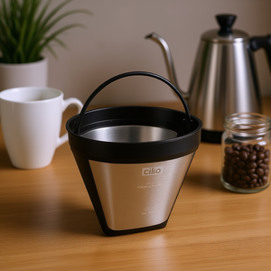 Cilio <b>Coffee</b> Permanent <b>Filter</b> Stainless Steel Size 4 - Product Image 3