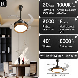 <b>Fan</b> Light, <b>Ceiling</b> , Walnut Wood Color, Medieval Style, Silent Eye-Protecting Grain, Dining Room, <b>Bedroom</b> and Living - Product Image 5