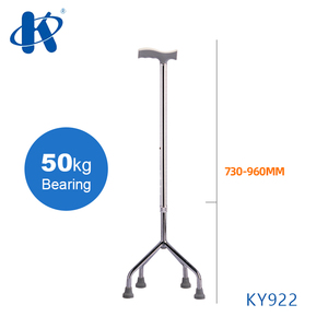 Kaiyang Ky921 Personnes Âgées Anglais Ergonomique Bonne Handicap Béquilles 4 Jambes Bâtons de Marche Réglables - Product Image 4