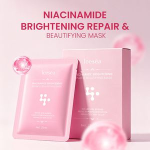 Mascarilla Facial OEM de Niacinamida, Iluminadora, Reparadora y Embellecedora, Esencia en Lámina de Seda, Reduce la Hiperpigmentación, Repara la Barrera Cutánea, Brillo - Product Image 2
