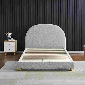 Lit de chambre à coucher rembourré de style moderne et confortable, nouveau design - Product Image 5