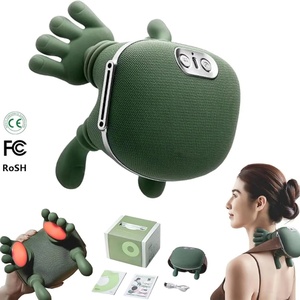 Masseur portable pour le cou, avec pétrissage profond des tissus, fonction chauffante et massage Shiatsu pour la relaxation musculaire - Product Image 1