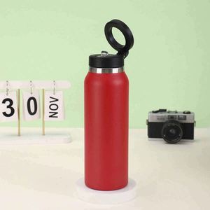 Stainless Steel Tumbler Vacuum Insulated Water Bottle Double Wall Travel Mug With Lid Minimalist Design Multiple Colors - Product Image 3