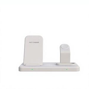 3 in 1 Magnetic <b>Wireless</b> Charging Stand 15W <b>Phone</b> Charger with Watch Earbuds and USB Output for Desktop - Product Image 4