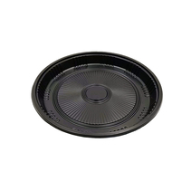 JY-82103 Ronde Sushi Schaal Afhaalschaal met Deksel Plastic Fruit Sashimi Schaal Salade Eetbak