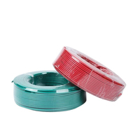 Fil de cuivre isolé en PVC ignifuge ZR-BV, fil rigide pour bâtiment, fil électrique, usine de fabrication