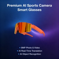 Lunettes intelligentes de sport AI Premium 360 °   Son Surround Clair Appels Bluetooth Assistant Vocal IA Caméra HD 8MP EIS