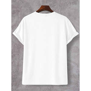 T-shirts graphiques pour hommes de style américain, imprimé lettres <span class=keywords><strong>LA</strong></span> sur tissu tricoté décontracté élégant, conception personnalisée, vente en gros à prix avantageux - Product Image 3