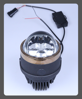 Projecteur de brouillard à double LED laser 3 couleurs, lentille de projecteur laser 3.0 pouces, projecteur de brouillard pour voiture