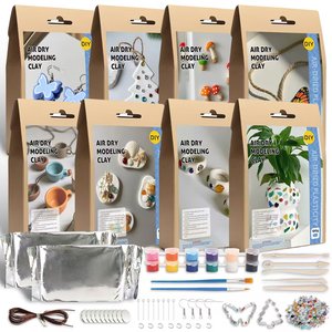 <span class=keywords><strong>Kit</strong></span> de pâte à modeler auto-durcissante <span class=keywords><strong>pour</strong></span> débutants, <span class=keywords><strong>kit</strong></span> de <span class=keywords><strong>poterie</strong></span> à domicile, pâte à modeler auto-durcissante Pott'd <span class=keywords><strong>pour</strong></span> adultes - Product Image 1