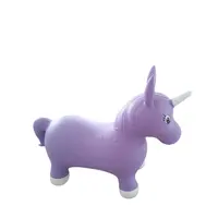 Sıcak satış çevre dostu PVC şişme çocuk binilen oyuncaklar atlama hayvan oyuncak