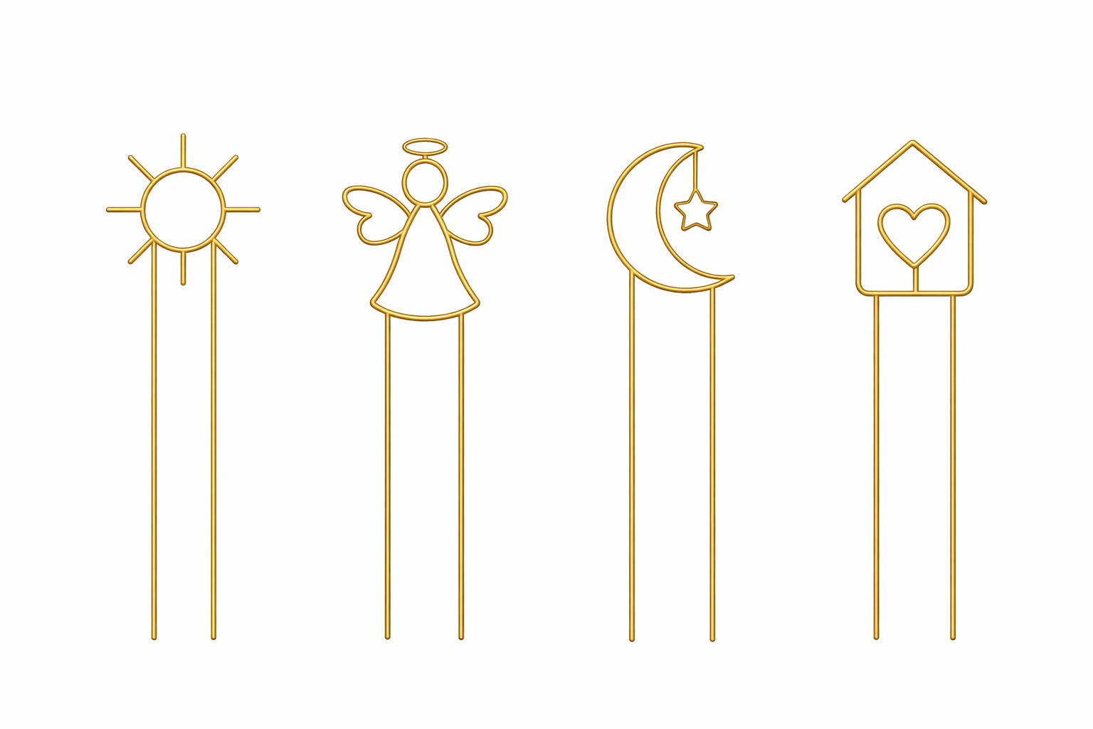 Lune du soleil doré