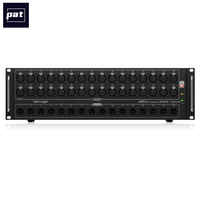 Boîtier I/O Behringer S32 avec 32 préamplis Midas télécommandables, 16 sorties stéréo, mise en réseau AES50, double tension