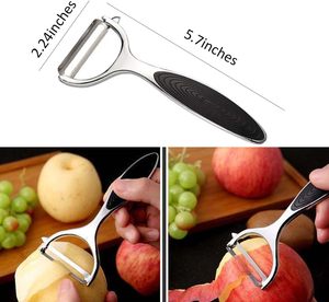 Gadgets 2024, Nuevos Utensilios de Cocina Inteligentes, Pelador de Verduras, Frutas y Patatas de Plástico Multifuncional, Pequeño, Ligero y Duradero - Product Image 4