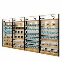 Étagère de présentation de supermarché, rayonnage en bois personnalisé pour magasin de détail et pharmacie