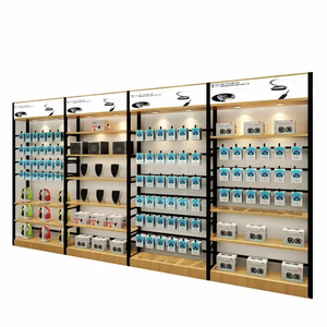 Supermarket Display <strong>Shelf</strong> <strong>Custom</strong> Wooden Gondola Rack for Retail Store and Pharmacy - Product Image 6