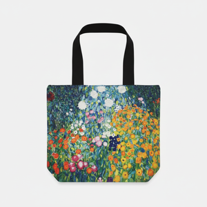 AU-01807 Klimt "giardino di fiori" Art Tote Bag elegante prodotto promozionale - Product Image 1