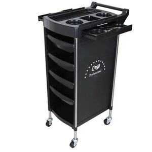 Carrito de Salón con Ruedas y Cajones para Estilistas, Peluqueros y Muebles de Belleza - Product Image 1