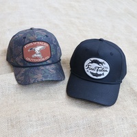 Gorra de Béisbol Estructurada de 5 Paneles con Parche de Cuero Personalizado de Alta Calidad, Gorra de Camuflaje con Cuerda para Caza, Pesca y Actividades al Aire Libre para Hombre