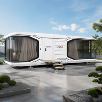 Maison modulaire préfabriquée en acier Royalstar H40Ultra, cabine intelligente mobile moderne pour hôtel, maison, villa