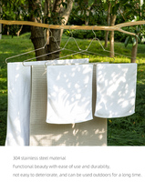 SHIMOYAMA – Séchoir mural breveté en acier inoxydable 304 pour serviettes et linge, à suspendre derrière les portes ou sur les murs