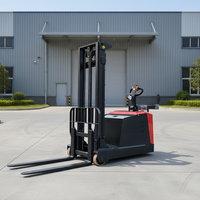 Chariot élévateur contrepoidsé entièrement électrique de 1,2 tonne, hauteur de levage de 3500 mm, CE